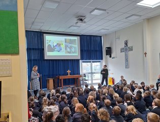 school assembly