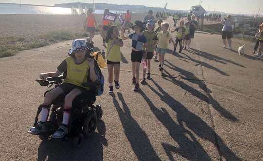 Young person Walking