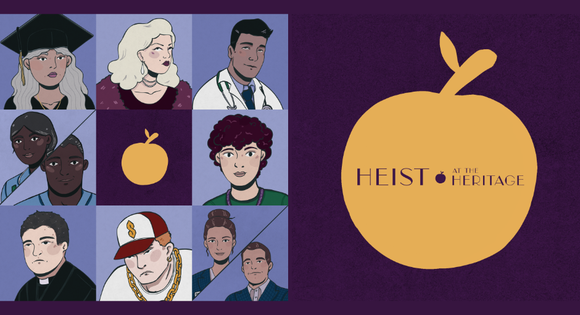 Heist in the heritage logo
